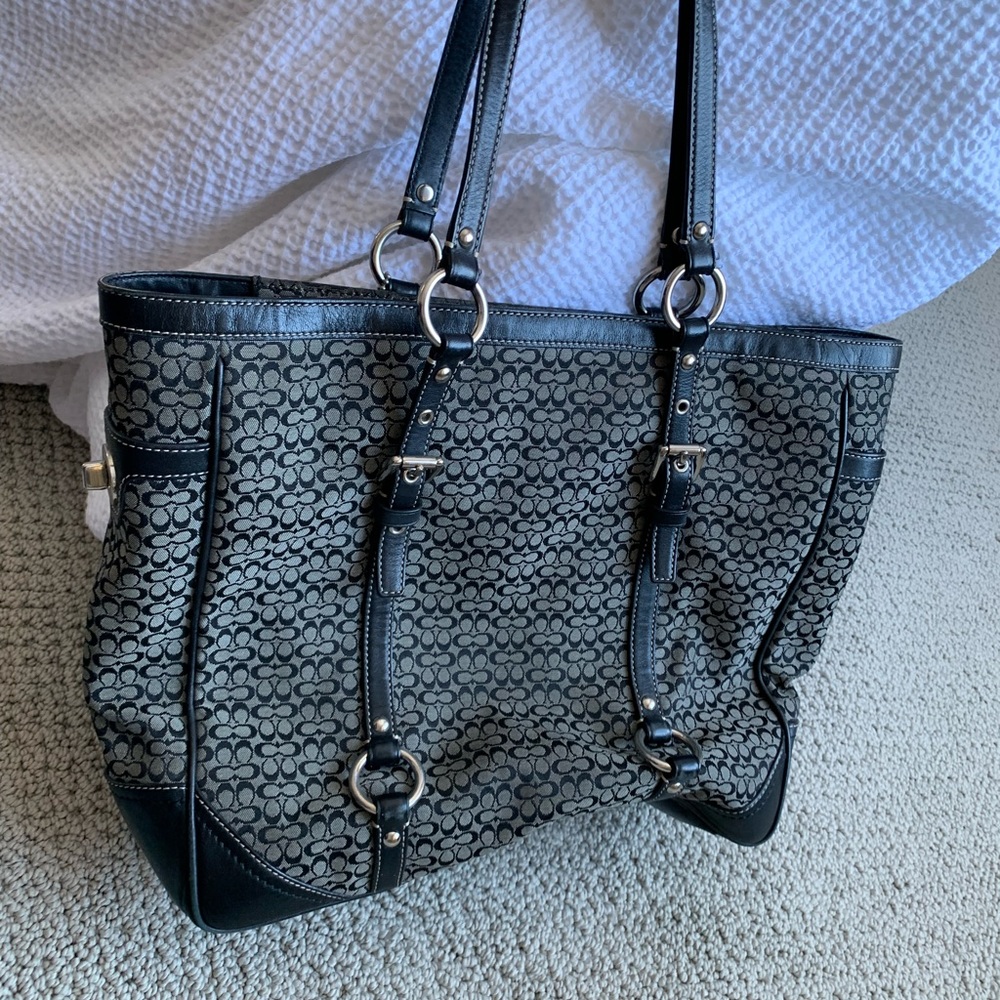 Coach large tote